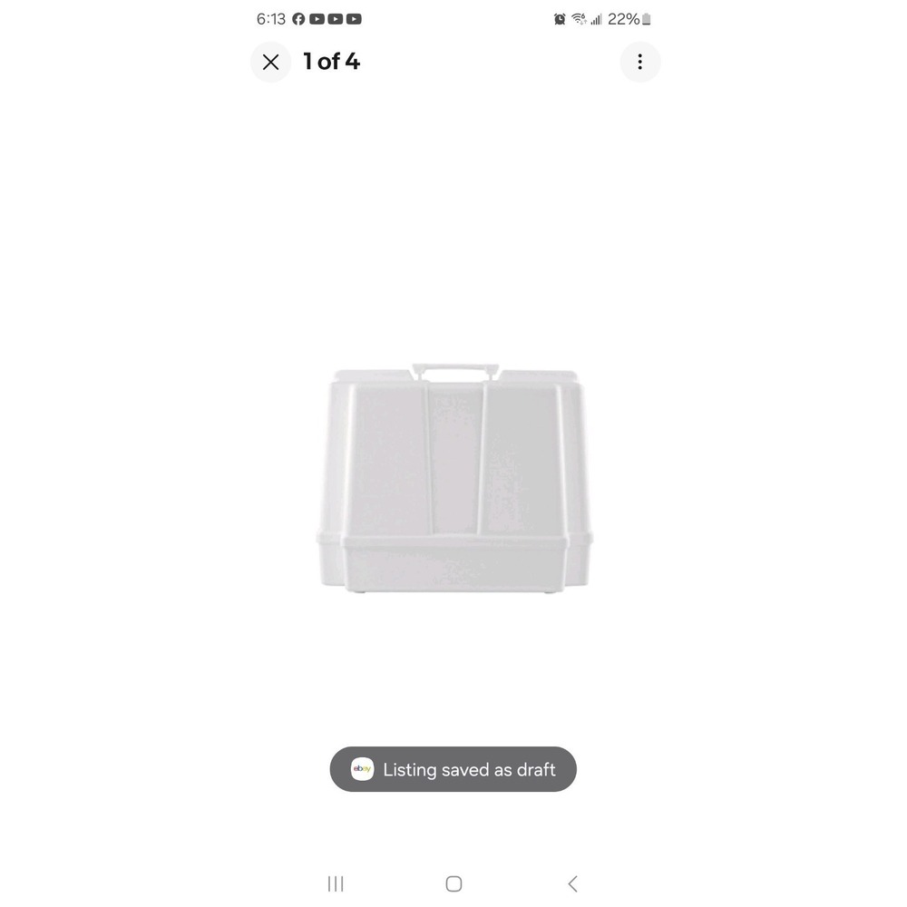 Brother Sewing Machine Hardcase with Carrying Handle (Offwhite)